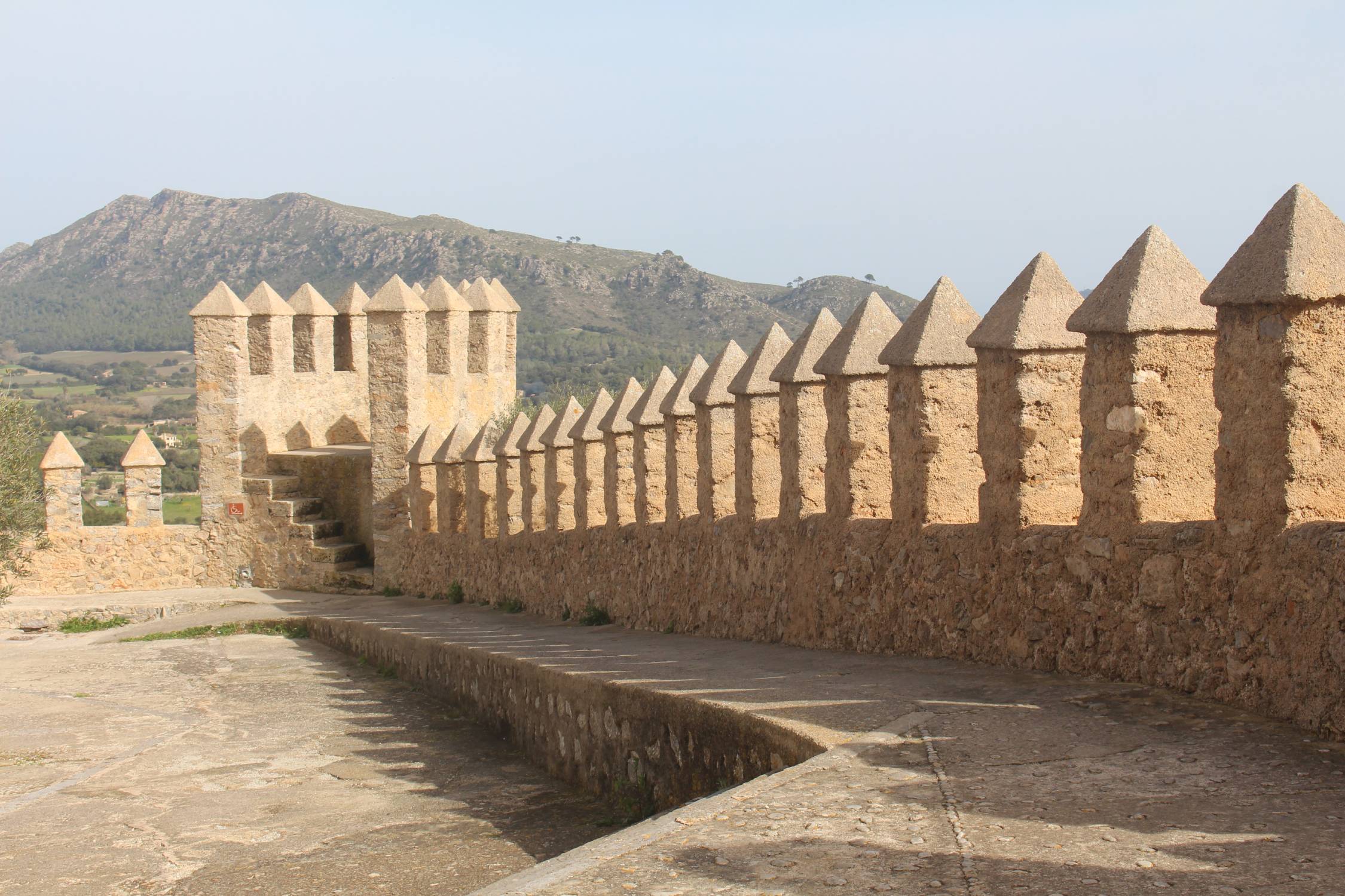 Majorque, Artà, remparts