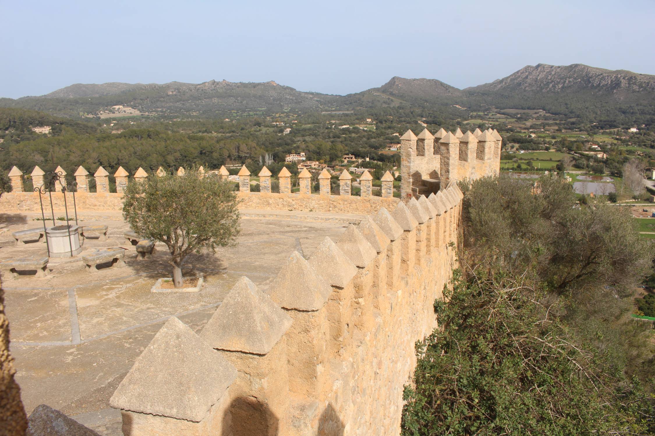 Majorque, Artà, couvent Sant Salvador