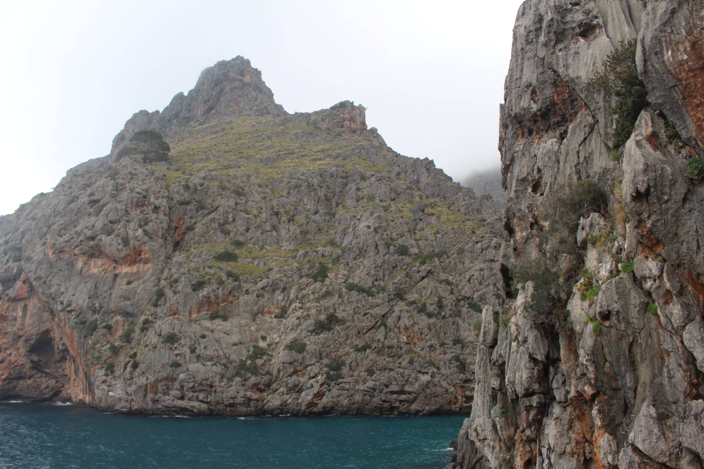 Majorque, Sa Calobra, falaises