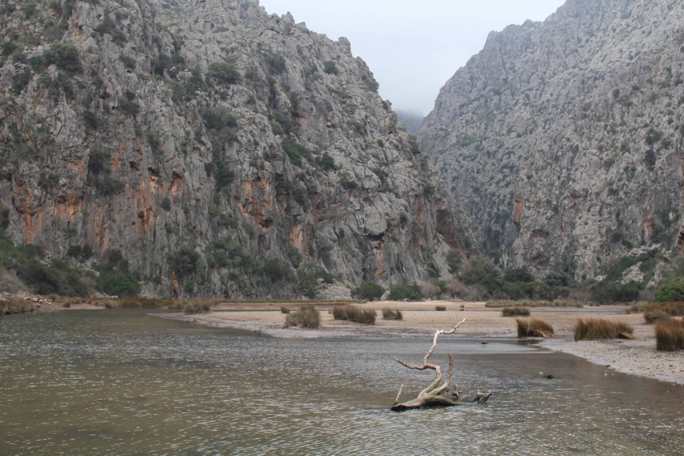 Majorque, Sa Calobra, canyon
