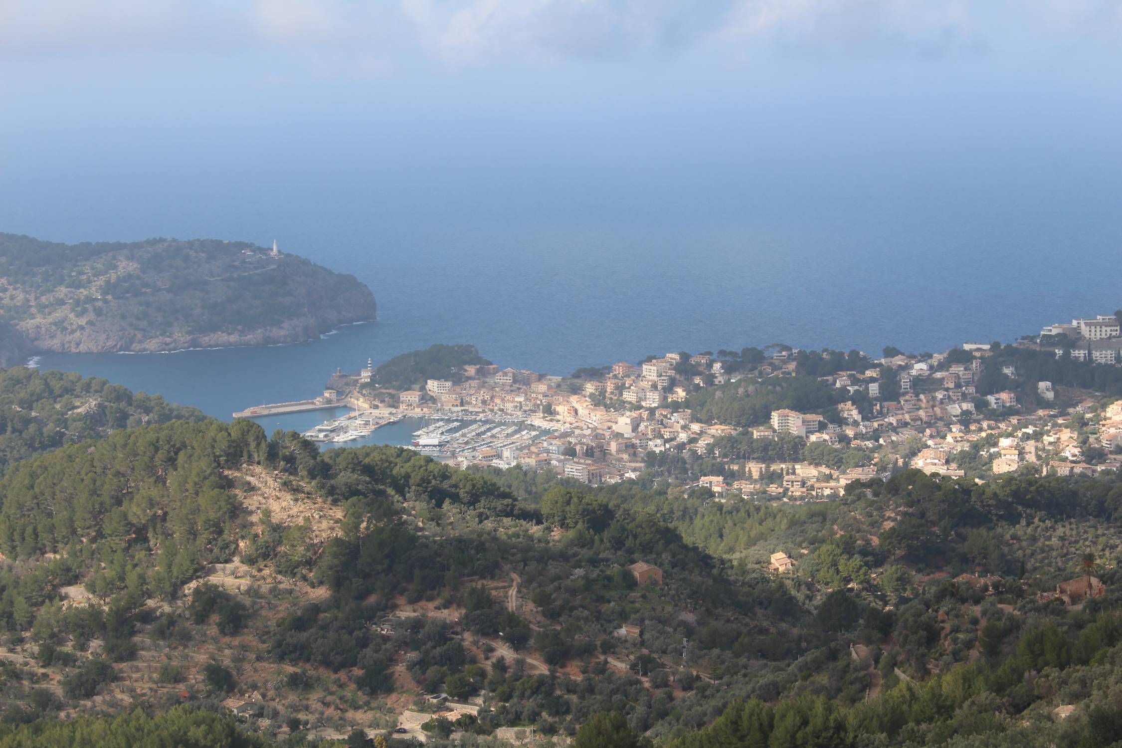 Majorque, Port de Sóller, paysage