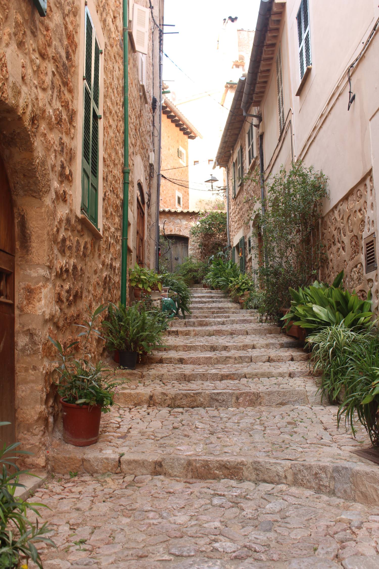 Majorque, Fornalutx, ruelle
