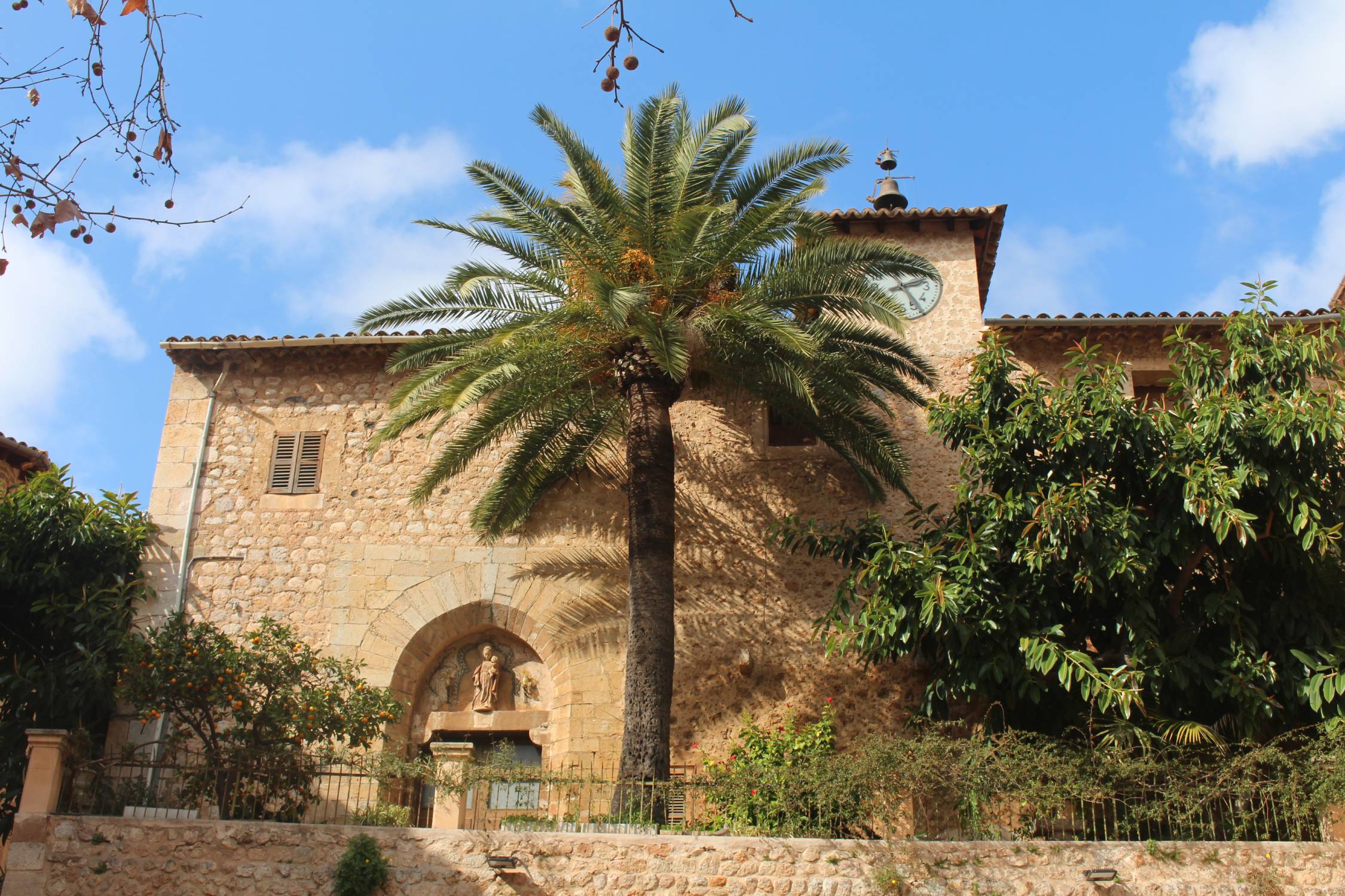 Majorque, Fornalutx, église Santa Maria