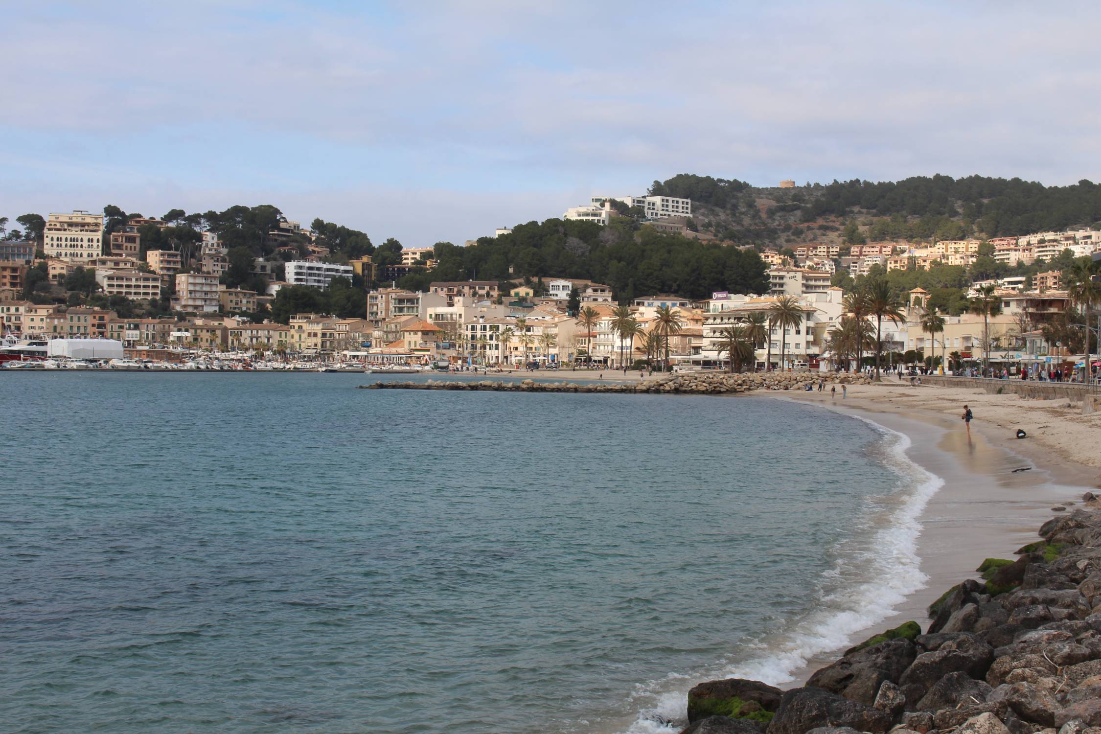 Majorque, Port de Sóller, plage