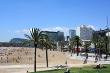 Barcelone, Plage