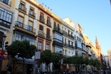 S&eacute;ville, rue, fa&ccedil;ade
