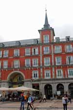 Madrid, fa&ccedil;ade Plaza Major