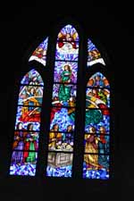 Madrid, cath&eacute;drale de la Almudena, vitraux
