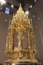 Tol&egrave;de, cath&eacute;drale Sainte-Marie, custode processionnelle