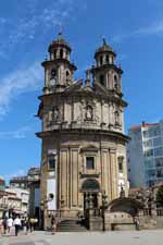 Pontevedra, &eacute;glise de la Vierge-P&egrave;lerine