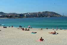 La Corogne, plage de Orz&aacute;n