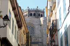 Ourense, rue, cath&eacute;drale