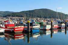 Galice, Muros, bateaux de p&ecirc;che