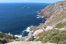 Galice, C&ocirc;te de la Mort, cap Finisterre, paysage