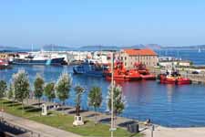 Galice, Vigo, port
