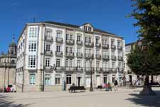 Lugo, plaza Mayor, b&acirc;timents