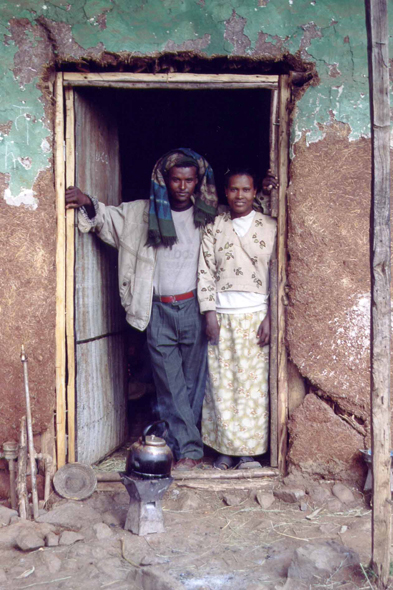 Couple d'éthiopien