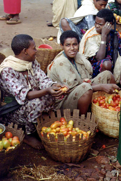 Ethiopie, marché de Bure