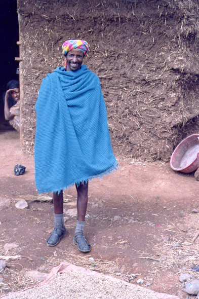 Ethiopien, Injibara, village