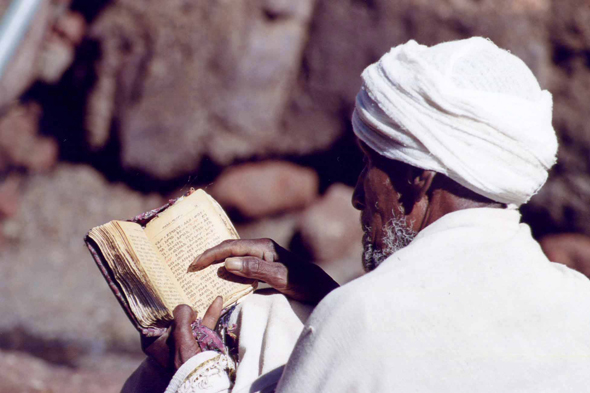 Lalibela, fidèle