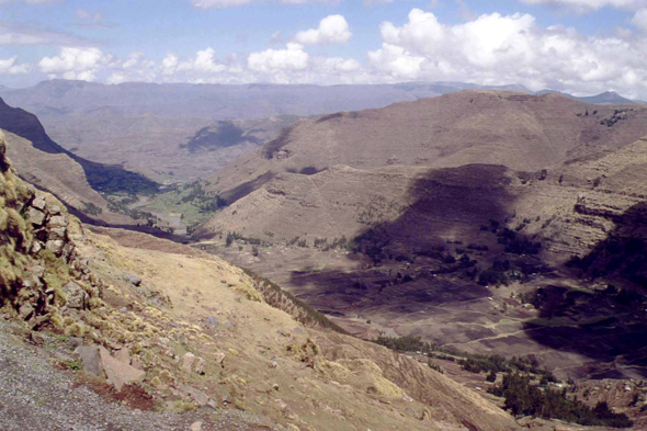 Ethiopie, Dilb, paysage