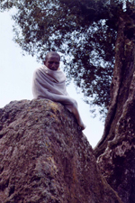 Lalibela, &eacute;glises, fid&egrave;le