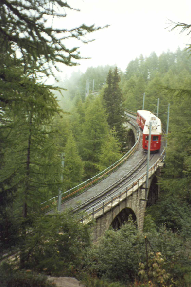 Le train à crémaillère de Montenvers