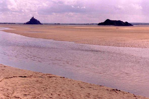 Mont-Saint-Michel, sable