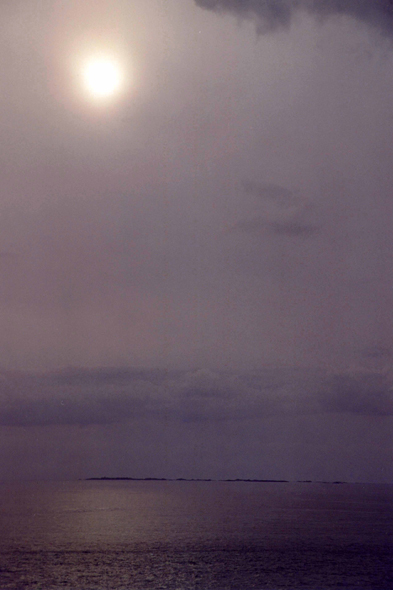 Vue des îles Chausey