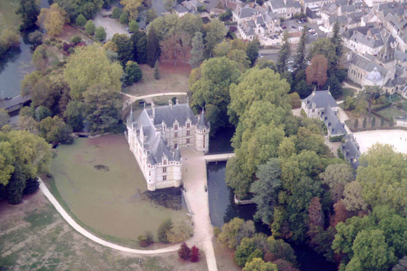 Azay le Rideau, vue