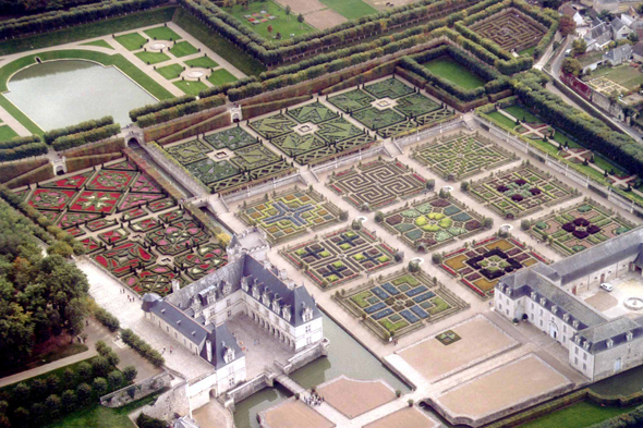 Villandry, vue