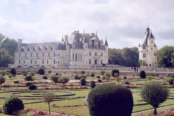 Chenonceau, jardins