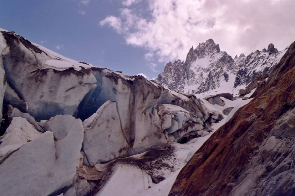 Paysage de la Mer de Glace