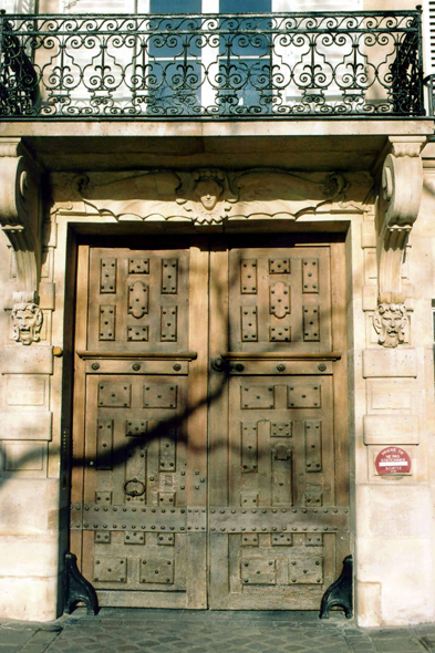 Paris, Ile-St-Louis, porte