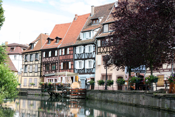 Le quai de la Poissonnerie à Colmar