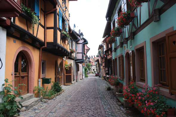 Eguisheim, ruelle, cercle