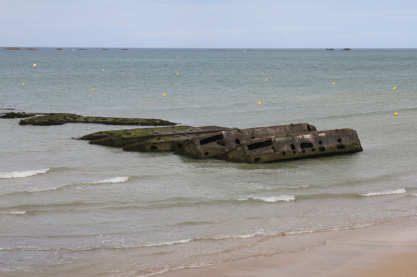 Arromanches, Port artificiel