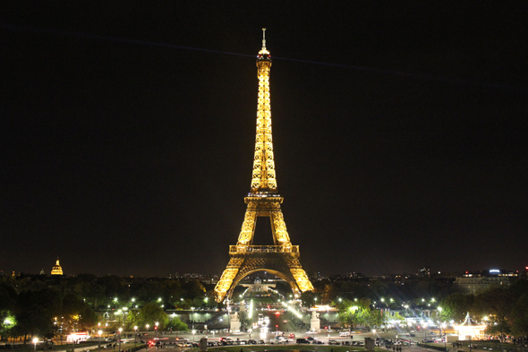 Paris, Tour Eiffel,, nuit