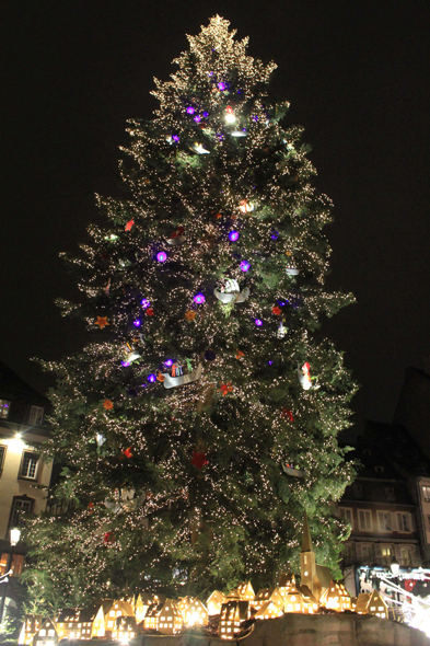 Le célèbre Sapin de Strasbourg