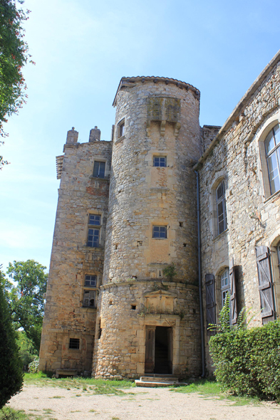 Bruniquel, château