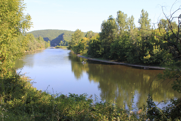 Creysse, rivière Dordogne