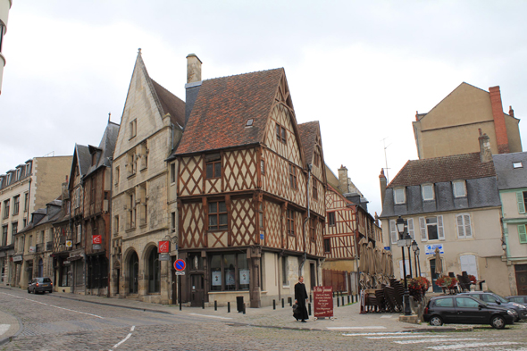Maisons à colombages, Bourges