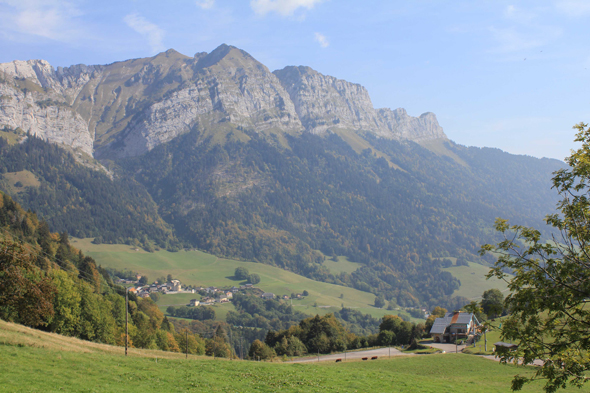 Le superbe col de La Forclaz