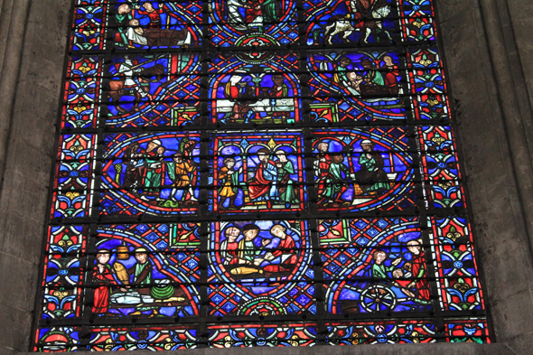 Rouen, cathédrale, vitraux