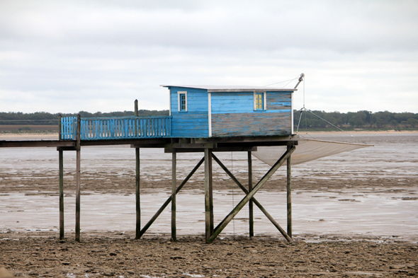 Baie d'Yves, carrelet