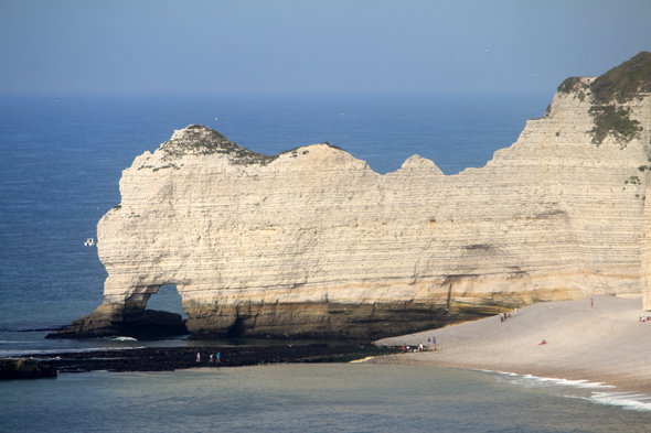 Etretat, falaise d'Amont