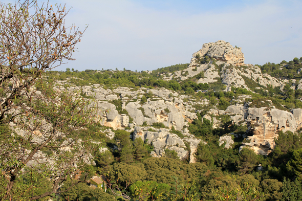 Les Baux-de-Provence, paysage