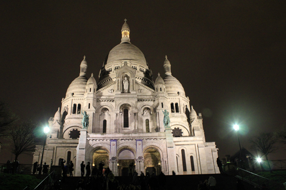 Paris Sacré-Cœur, nuit