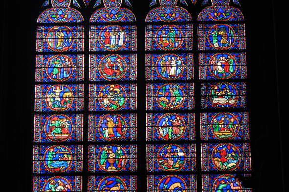 Paris, Notre-Dame, vitraux