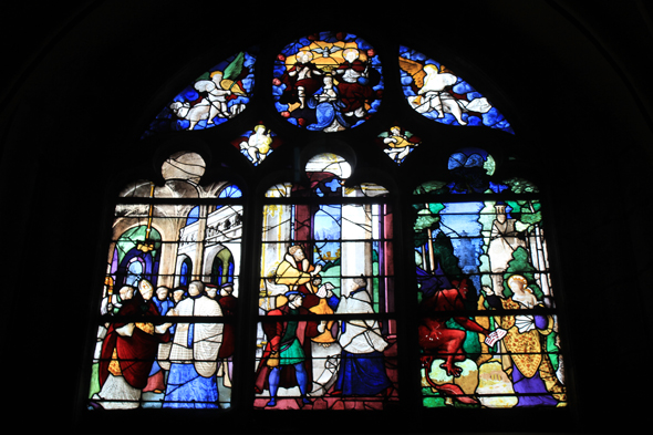 Louviers, église Notre-Dame, vitraux